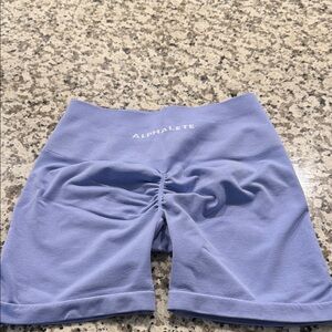 Alphalete Women's Light Purple Bike Shorts